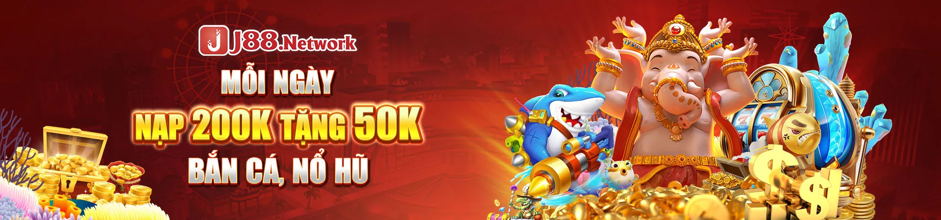Banner khuyến mãi bj3888 chính thức 2026